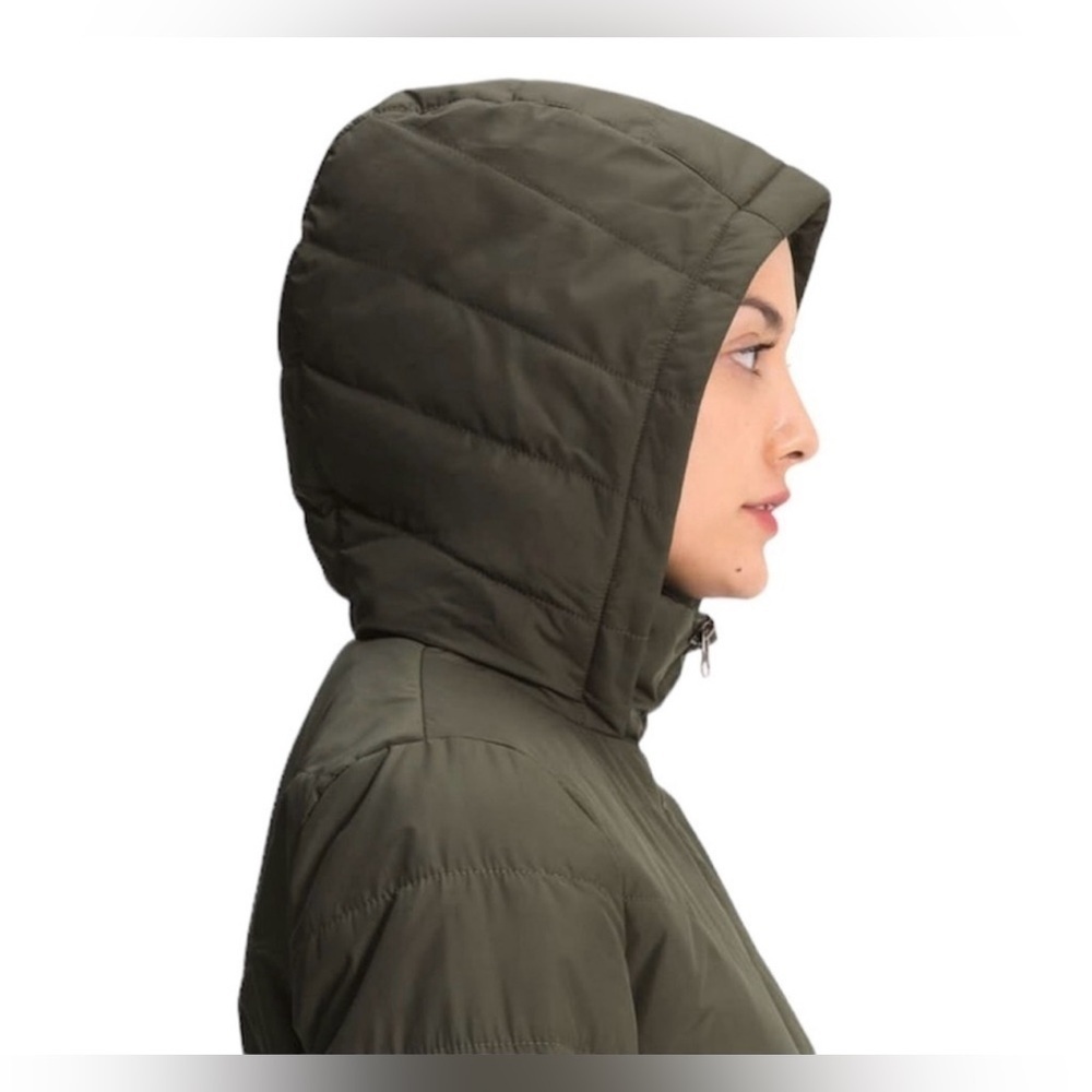 The North Face Tamburello Parka in New Taupe Green Size Small Women’s Puffer - Picture 3 of 10